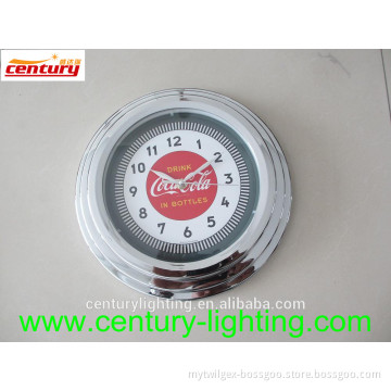 tower shape neon clock